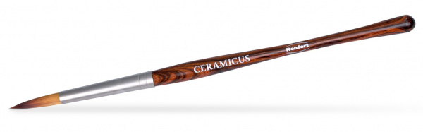 Renfert Ceramicus № 2/0 - кисть для красителей/глазури, искуственный ворс (1 шт.)