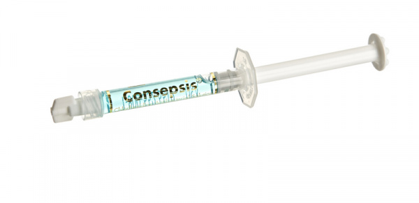Ultradent Consepsis - 2% раствор хлоргексидина для обработки кариозных полостей перед пломбированием (1,2 мл)