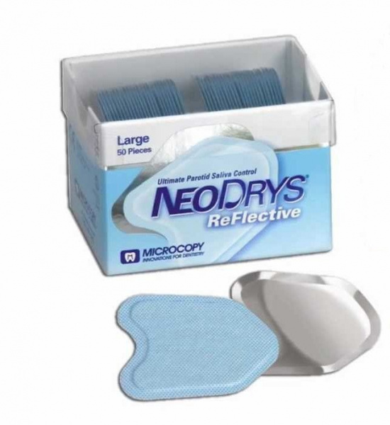 Microcopy Neodrys Large - диски для впитывания слюны, большие (50 шт.)