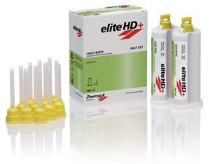 Zhermack elite HD+ корректура Light Body Fast Set, зеленый (2 картриджа * 50 мл)