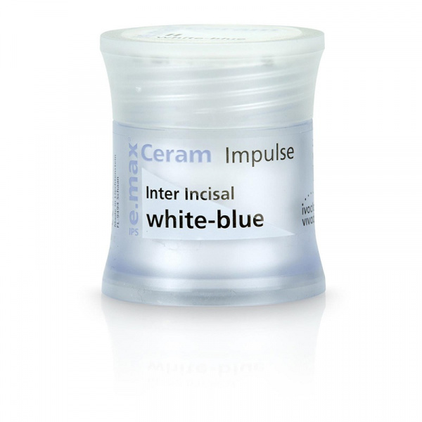 Ivoclar IPS e.max Ceram Impulse Inter Incisal бело-голубой - безметалловая керамика, импульсная масса режущего края Inter (20 г)