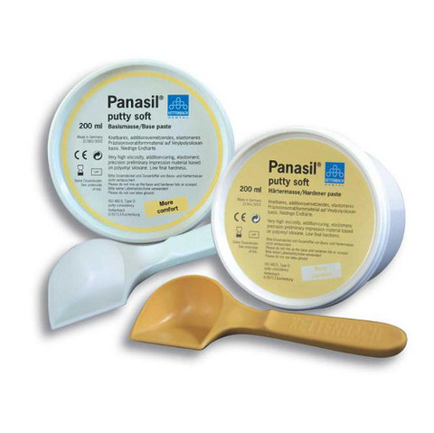 Kettenbach Panasil putty soft - слепочная масса, базовый слой (2 * 450 мл)