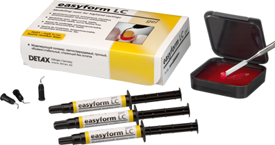 DETAX Easyform LC - моделирующийся гель (3 * 3 г)