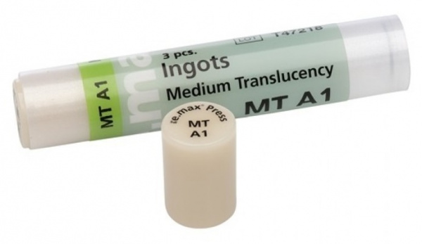 Ivoclar IPS e.max Press MT BL3 - безметалловая керамика (5 шт.)
