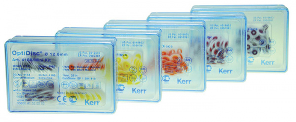 Kerr OptiDisc Диски полировочные, диам. 9,6 мм, super-coarse - очень грубый (80  шт.)
