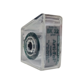 Bausch Артикуляционная фольга Arti-Fol Metallic 12 мкм, зеленая, 22 мм * 20 м