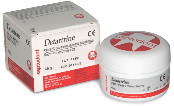 Septodont Detartrine - паста для удаления зубного налета (45 г)