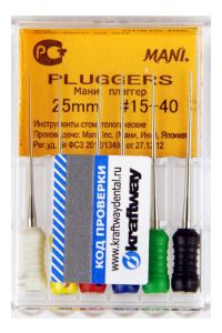Mani Pluggers 25 мм № 40 (6 шт.)