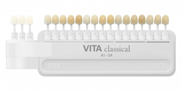 VITA VITAPAN Classical A1-D4 - расцветка с отбеленными оттенками