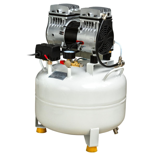 Mercury HK-1EW-30 (ND-70) - компрессор безмасляный, ресивер 30 л, произв. 70 л/мин