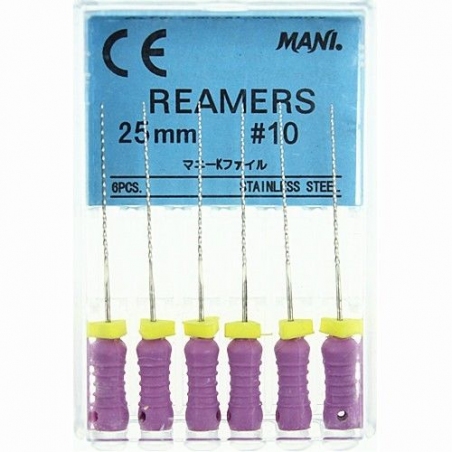 Mani Reamers 25 мм № 40 (6 шт.)