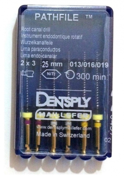 Dentsply-Maillefer PathFile 25 мм асс. № 13-19 - машинные каналорасширители (6 шт.)