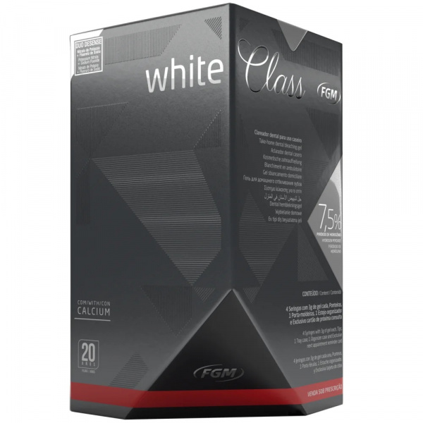 FGM White Class 7,5% - домашнее отбеливание (4 шприца x 3 г)