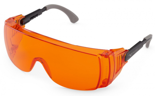Euronda Monoart Light Orange - очки защитные, оранжевые