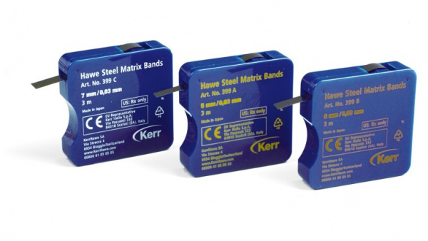Kerr Steel Matrice Bands - металл. матрицы в рулоне 0,045 мм / 7 мм / 3 м