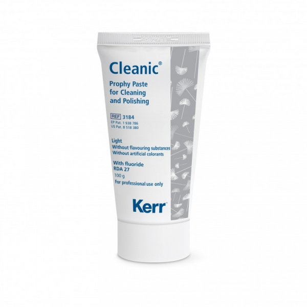 Kerr Cleanic Light (в тубе) - паста для полировки зубов без вкуса (100 г)
