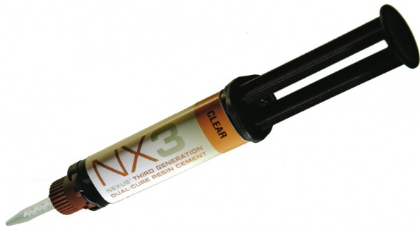 Kerr NX3 Dual-Cure Resin Cement прозрачный - цемент двойного отверждения (5 г)