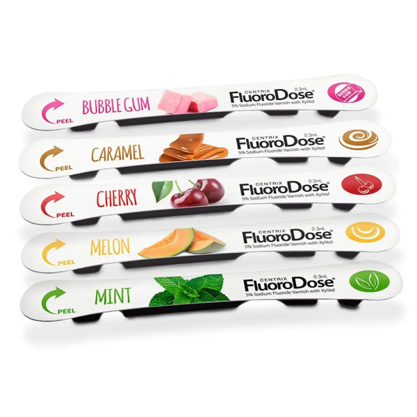Centrix FluoroDose Caramel - фтористый лак с ксилитолом (0,3 мл)