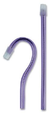 Asa Dental Слюноотсосы BLOSSOM, 15 см, фиолетовые (100 шт.)