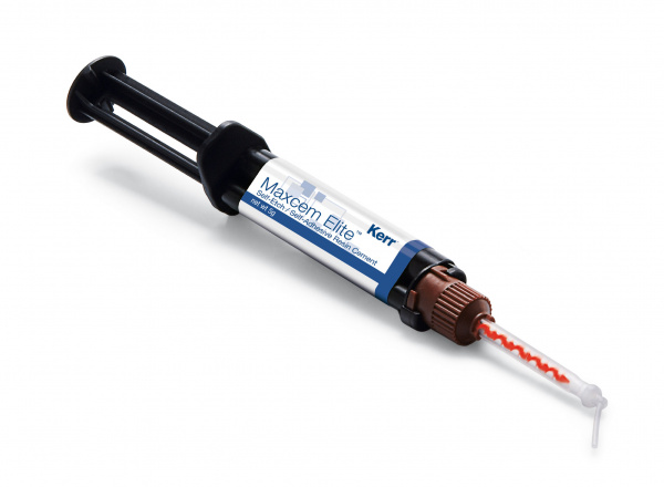 Kerr Maxcem Elite Mini Kit желтый - самопротравливающий адгезивный цемент (5 г)