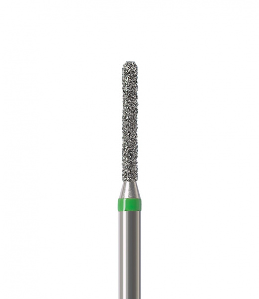 NTI 881-010C-FG - алмазный бор для ТН, цилиндр, круглый конец