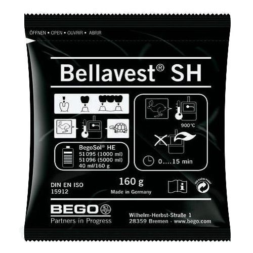 BEGO BellaVest SH (160 г) - универсальная паковка для коронок и мостов, порошок