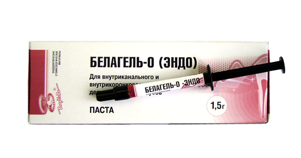 ВладМиВа Белагель О ЭНДО 60% - внутриканальное и внутрикоронковое отбеливание (1,5 г)