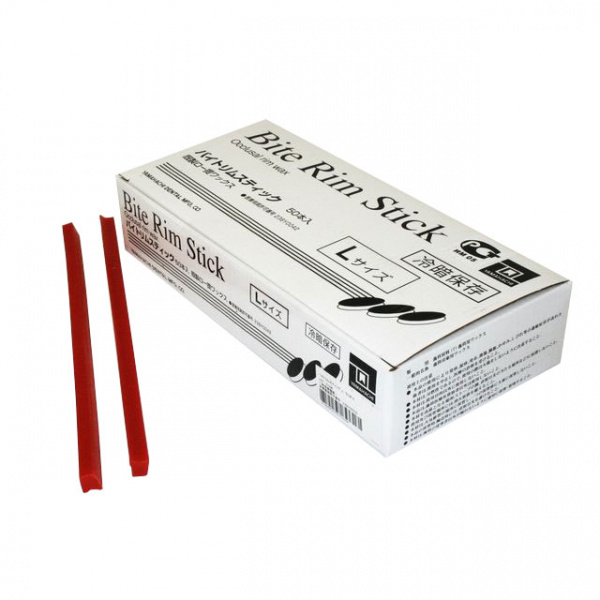 Yamahachi Bite Rim Stick - прикусные валики для прикуса на восковой модели, 250*12 мм, 50 шт.