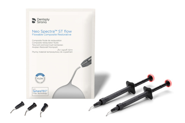 Dentsply NEO Spectra ST Flow A3 - нано-керамический жидкотекучий композит (2 шпр. * 1,8 г)